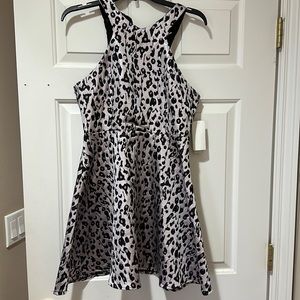 New cheetah print dress